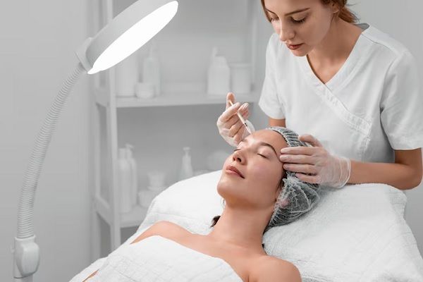 precio bótox madrid- aplicación de bótox en la frente