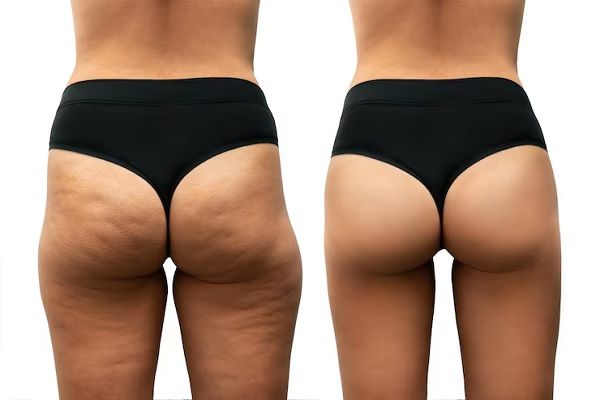 celulitos antes y despuies de la presoterapia
